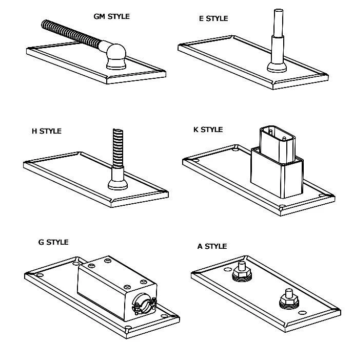 Style of Mica Heater Style of Mica Heater