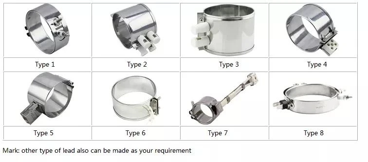 Types of Mica Band Heater Types of Mica Band Heater
