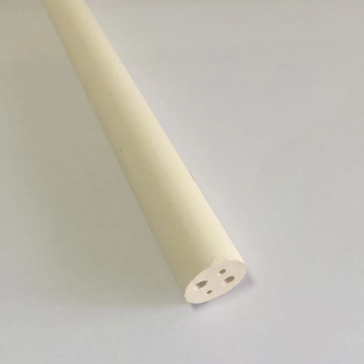 4 Holes MgO Ceramic Rod