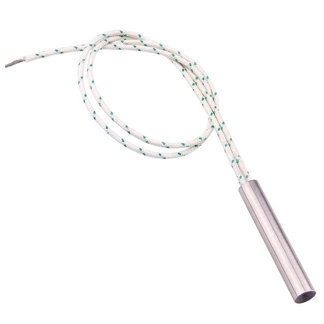 What are the materials of cartridge heaters?