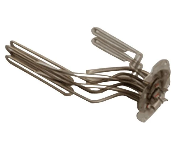 The shape of the electric heating tube and its position in the storage water ...