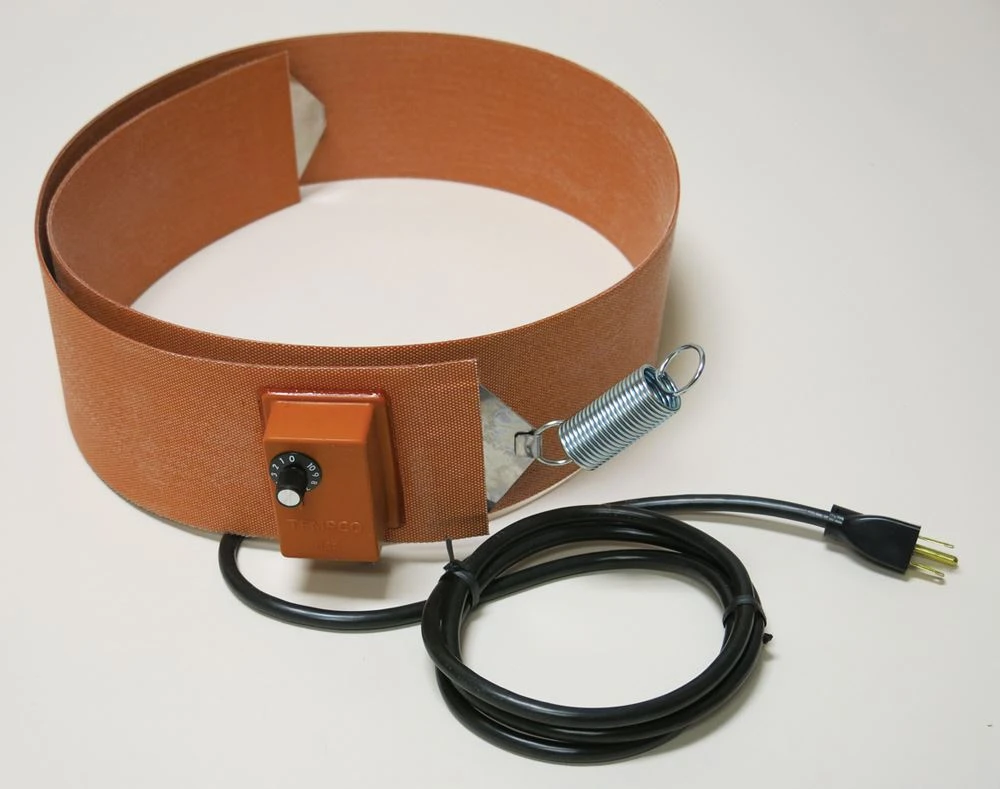 How to install the silicone heating element? Can I use DC power supply?