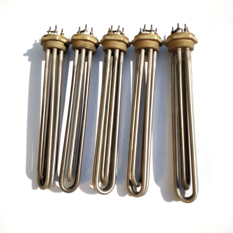 What is the application field range for the electric flange tubular heating e...