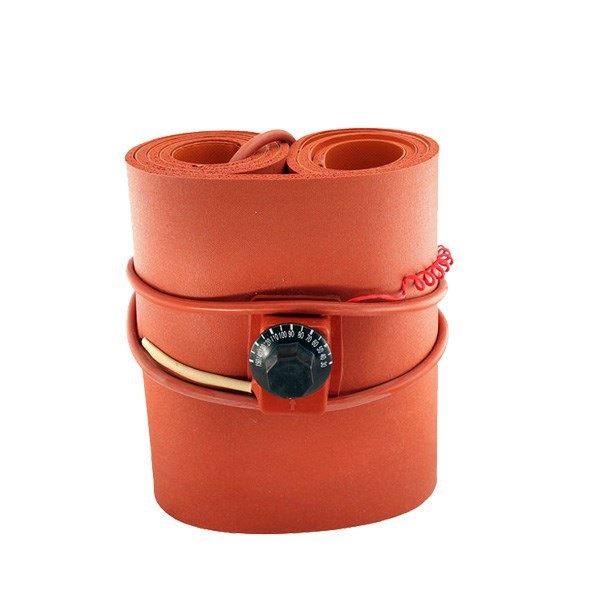 Power density range of silicone rubber heater