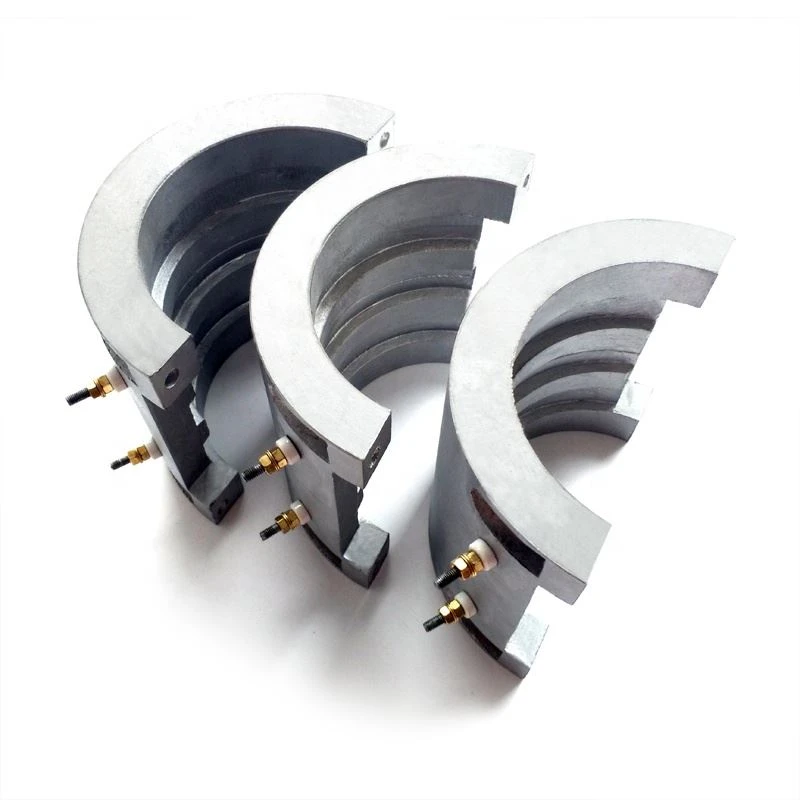What is the thermal resistance of the cast aluminum heating tube?