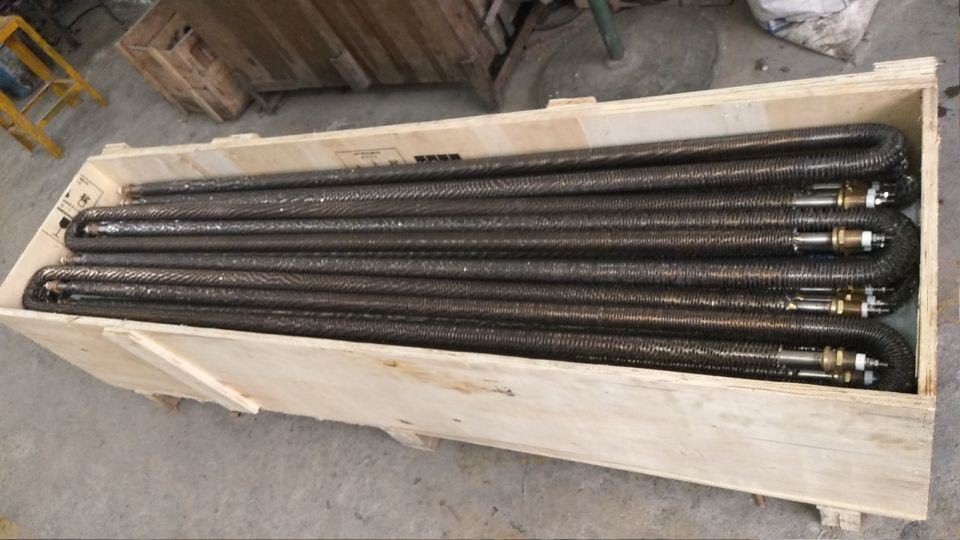 Saudi Arabic 100pcs Finned Heating Elements Ready To Ship