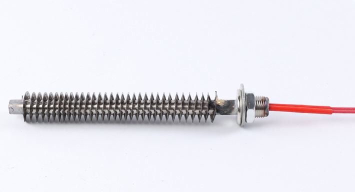 Stainless Steel Finned Cartridge Heater