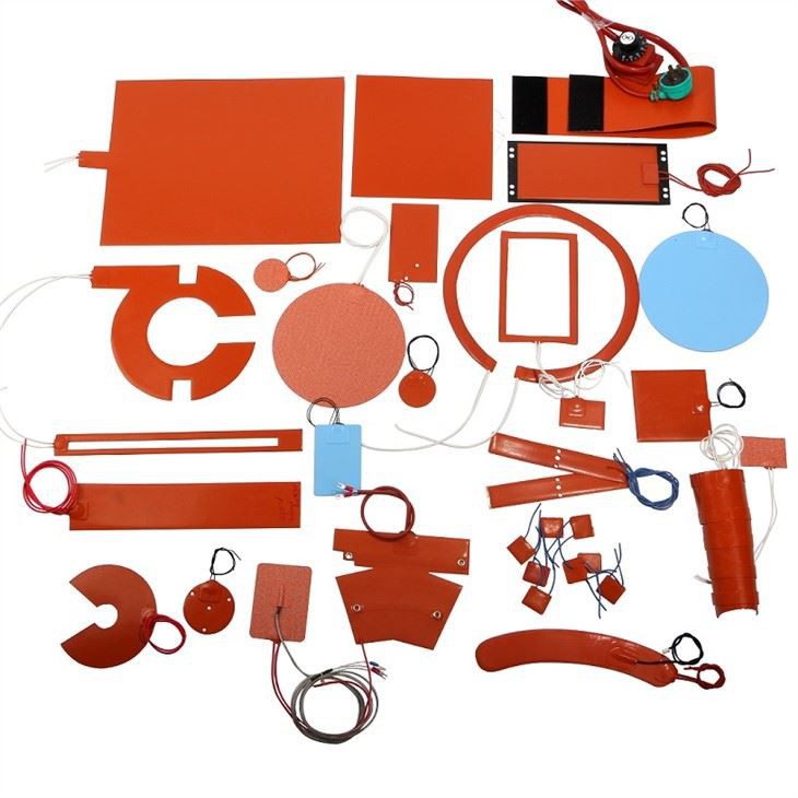 Silicone Rubber Flexible Heaters