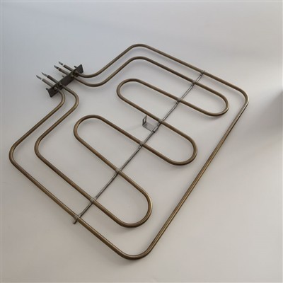 How to clean around heating element in oven?
