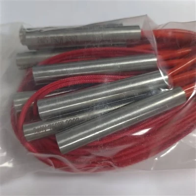 How are cartridge heaters designed for high-temperature stability?
