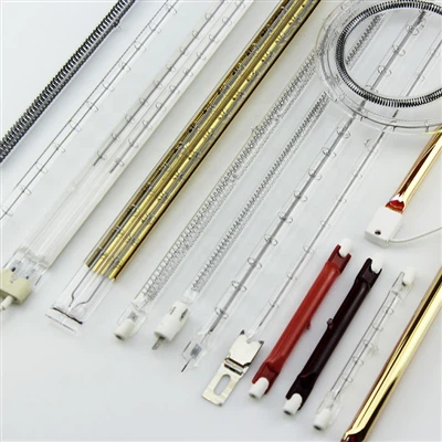 What are the application areas of halogen tubes