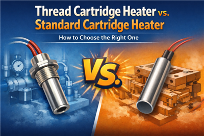 How to Choose Between Thread Cartridge Heaters and Standard Cartridge Heaters?