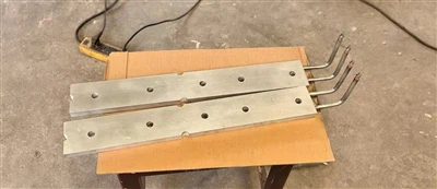 Jaye-heater Exports 2pcs Aluminum Casting Plate To One Of The Saudi Arabia Cu...