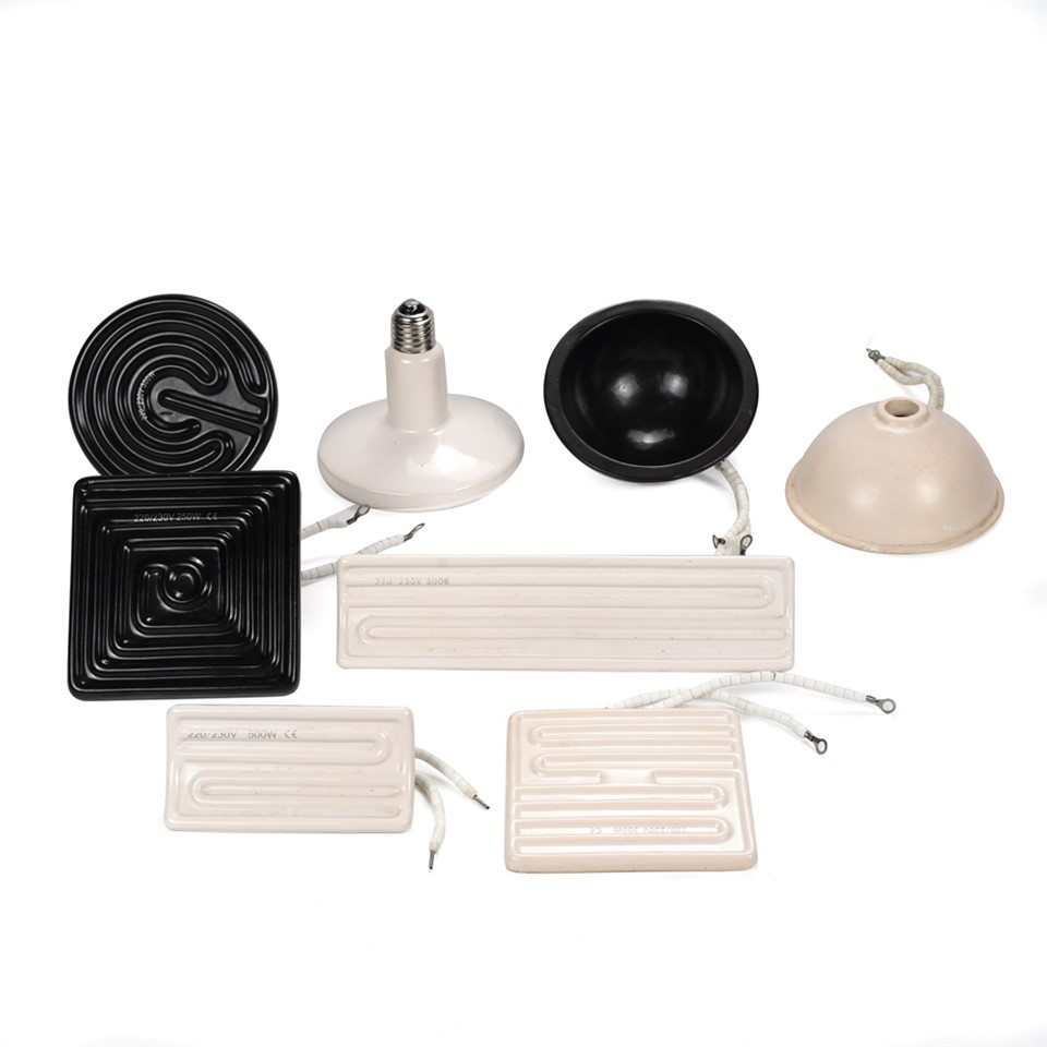 White Electric Ceramic Infrared Heater